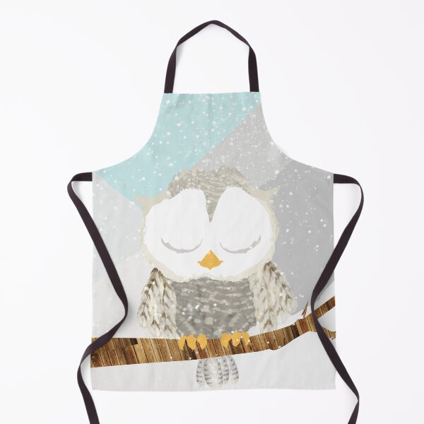 Item preview, Sleepy Snow Owl designed and sold by DesireeNguyen.