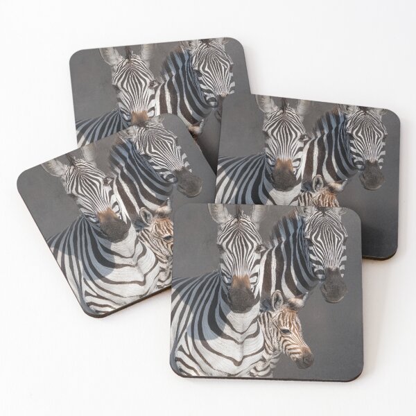 Item preview, Zebra Family with Newborn Foal designed and sold by vagabondgal.