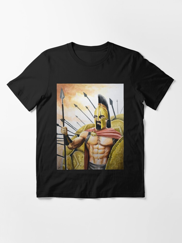 This Is Sparta. Sparta 300 Warrior Leonidas T Shirt. 100% Cotton Short  Sleeve O-Neck