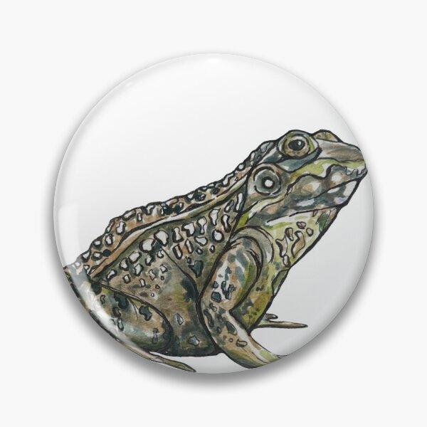 Item preview, Watercolor frog painting  designed and sold by SkylarSimpson.