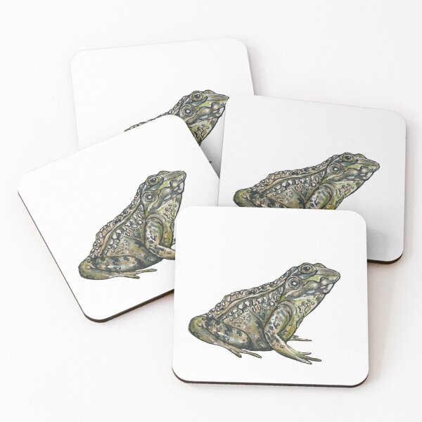 Item preview, Watercolor frog painting  designed and sold by SkylarSimpson.