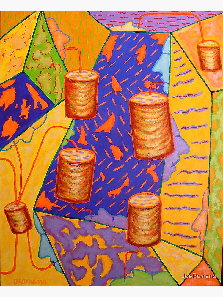Thumbnail 3 of 3, Canvas Print, TAKING A BREAK FROM REALITY designed and sold by JoeRomano.
