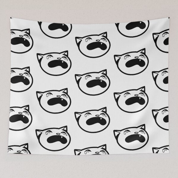 Item preview, Crying Cat Meme Illustration Design designed and sold by Corpse-Candy.