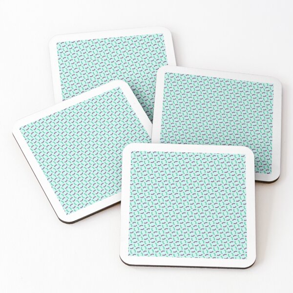 Item preview, Purple & Green Concentric Circle Parenthesis Enduring Teal Stencils designed and sold by Alchemy-A-La-G.