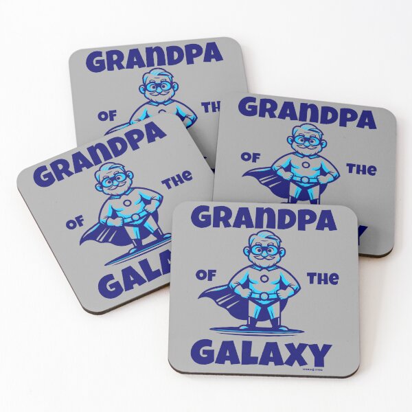 Item preview, Grandpa of the Galaxy - Intergalactic Superhero designed and sold by VITROLA CARTOON Studio.