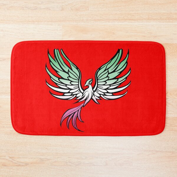 Item preview, Majestic Abrosexual Pride Flag Phoenix, Abrosexual Pride Design designed and sold by Travelslightly.