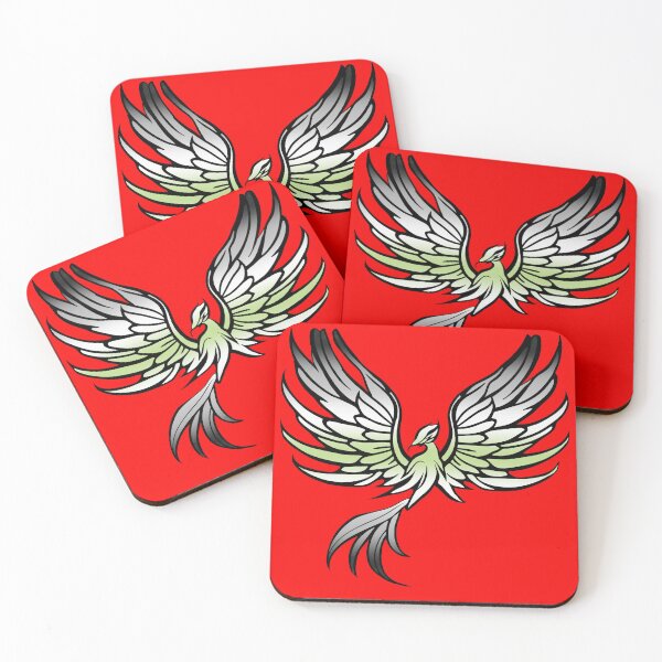Item preview, Majestic Agender Pride Flag Phoenix, Agender Pride Design designed and sold by Travelslightly.