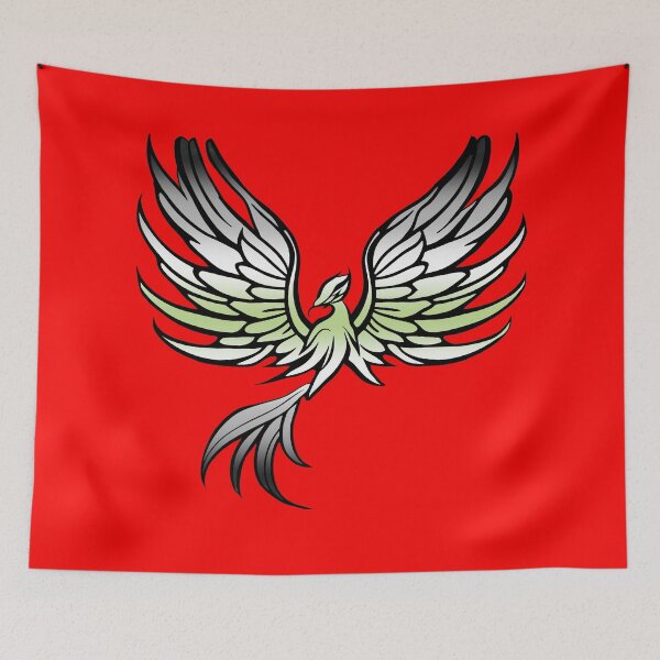 Item preview, Majestic Agender Pride Flag Phoenix, Agender Pride Design designed and sold by Travelslightly.