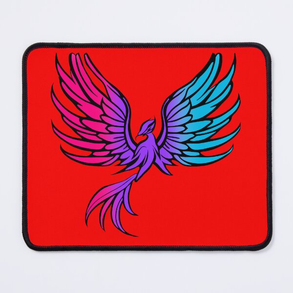 Item preview, Majestic Androgynous Pride Flag Phoenix, Androgynous Pride Design designed and sold by Travelslightly.