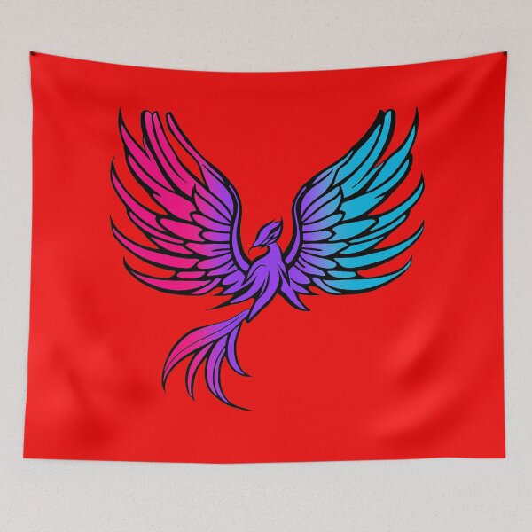 Item preview, Majestic Androgynous Pride Flag Phoenix, Androgynous Pride Design designed and sold by Travelslightly.