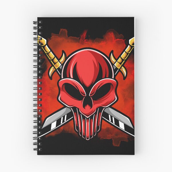 Artikelvorschau, GD K Totenkopf-Logo individuell entworfen und verkauft von HaHaArtwork.