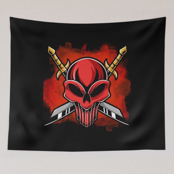 Item preview, gd k skull logo custom designed and sold by HaHaArtwork.