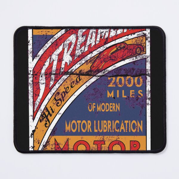 Item preview, Vintage Motor Oil Can Streamline designed and sold by MelanieRobinso6.