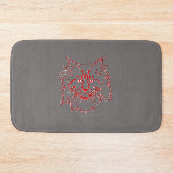 Item preview, cat mainecoon cathead felinebeauty majesticcats bigcats fluffy catportrait  designed and sold by 4rpixs.