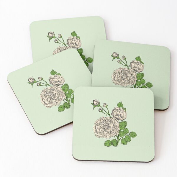 Item preview, Cream Quartered Rose Bloom Very Full 40+ Petals In 3+ Rows designed and sold by Rachael Taylor.