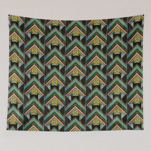 Item preview, Art Deco Geometric Multicolor Pattern designed and sold by SloganExpress.