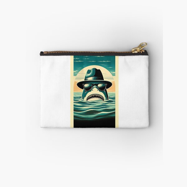 Item preview, Shark in Sunglasses Aloha Retro Hawaii Beach Jawsome  designed and sold by ArtFromBeyond.