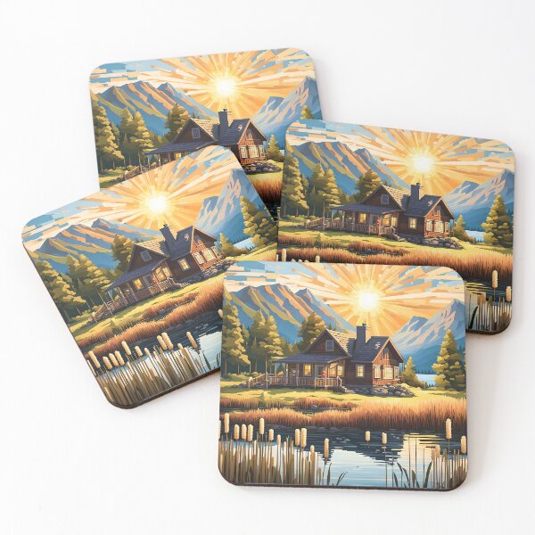Item preview, Cattail Cabin designed and sold by VeiledVision.