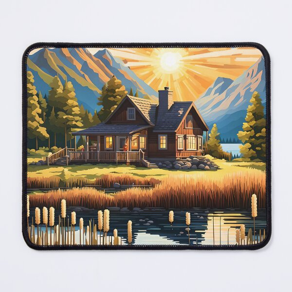 Item preview, Cattail Cabin designed and sold by VeiledVision.