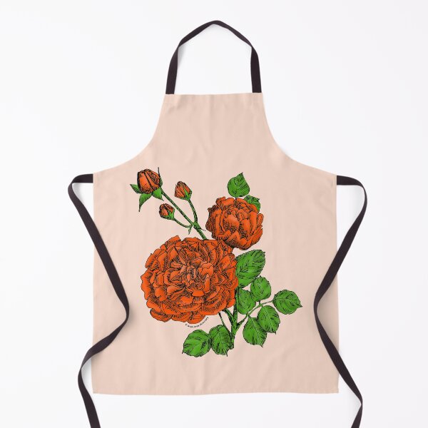 Item preview, Orange Quartered Rose Bloom Very Full 40+ Petals In 3+ Rows designed and sold by Rachael Taylor.