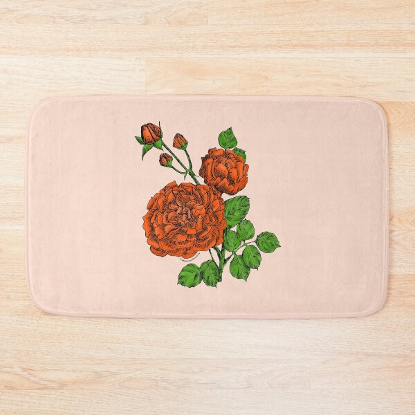 Item preview, Orange Quartered Rose Bloom Very Full 40+ Petals In 3+ Rows designed and sold by Rachael Taylor.