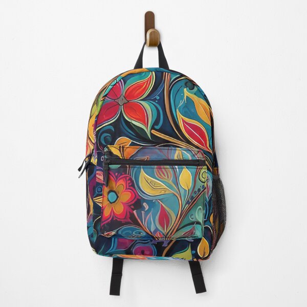 Item preview, Beautiful colourful floral tree design designed and sold by PrettyPinkSkies.