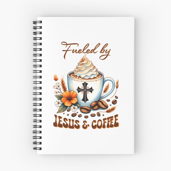 Item preview, Fueled by Jesus and Coffee designed and sold by ANewGlory.