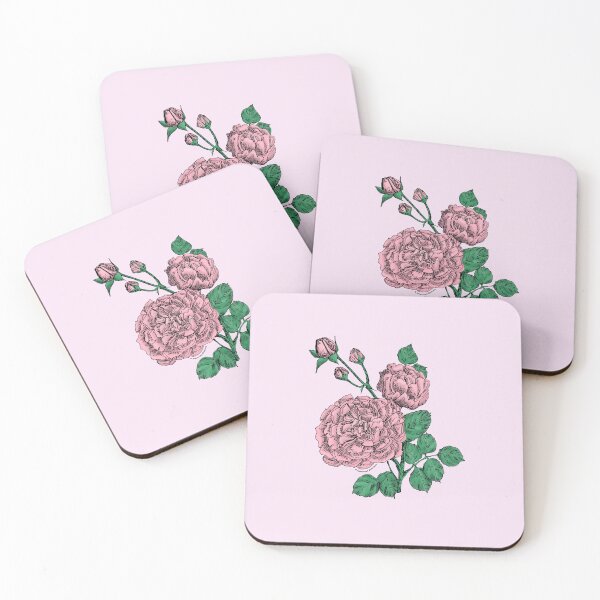 Item preview, Light Pink Quartered Rose Bloom Very Full 40+ Petals In 3+ Rows designed and sold by Rachael Taylor.