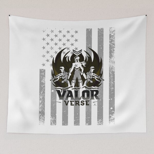 Item preview, Flames of Valor: Honoring American Heroes designed and sold by ValorVerse.