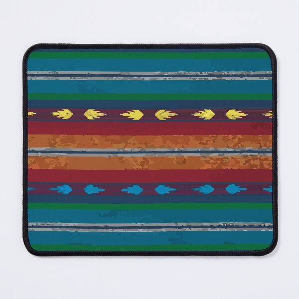 Item preview, Mexican serape blanket southwest embroidered folk art vibrant decor designed and sold by T-Mex.