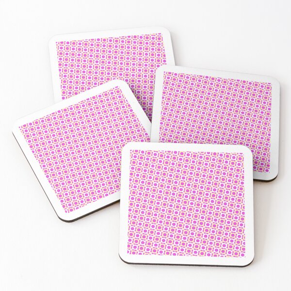 Item preview, Yellow & White Adjoined Circles Female Symbols Enduring Stencils designed and sold by Alchemy-A-La-G.