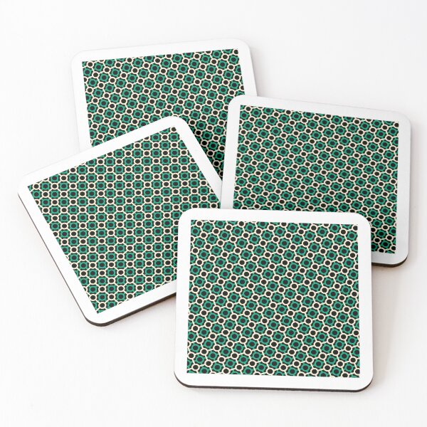 Item preview, Yellow & Green Adjoined Circles Female Symbols Enduring Stencils designed and sold by Alchemy-A-La-G.