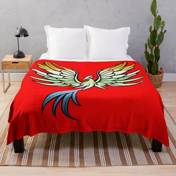 Item preview, Majestic AroAce Agender Pride Flag Phoenix, AroAce Agender Pride Design designed and sold by Travelslightly.