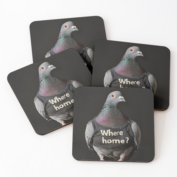 Item preview, Where home - pigeon  designed and sold by Brendon987.