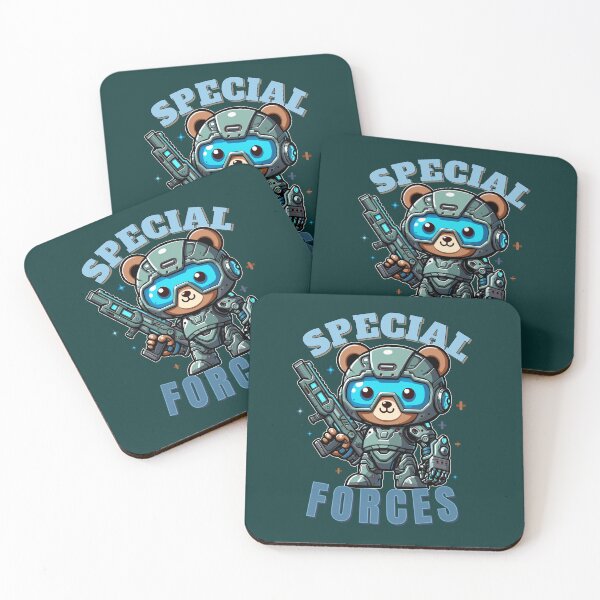Item preview, Robot Bear, cyborg bear, special forces bear designed and sold by antcpjr682.