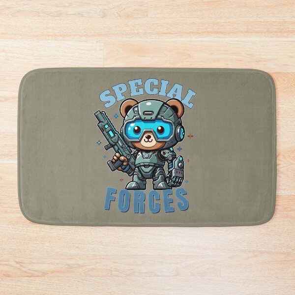 Item preview, Robot Bear, cyborg bear, special forces bear designed and sold by antcpjr682.