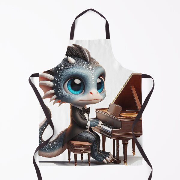 Item preview, DRAGO THE PIANIST designed and sold by Foxlindesigns.