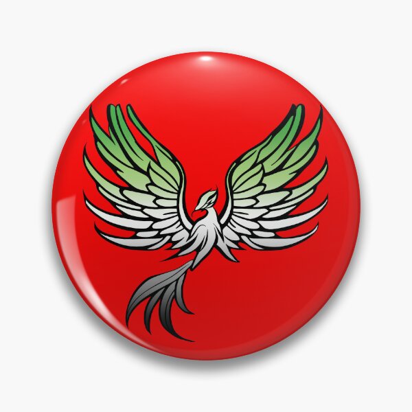 Item preview, Majestic Aromantic Pride Flag Phoenix, Aromantic Pride Design designed and sold by Travelslightly.