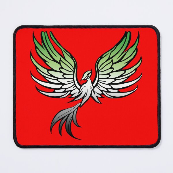 Item preview, Majestic Aromantic Pride Flag Phoenix, Aromantic Pride Design designed and sold by Travelslightly.
