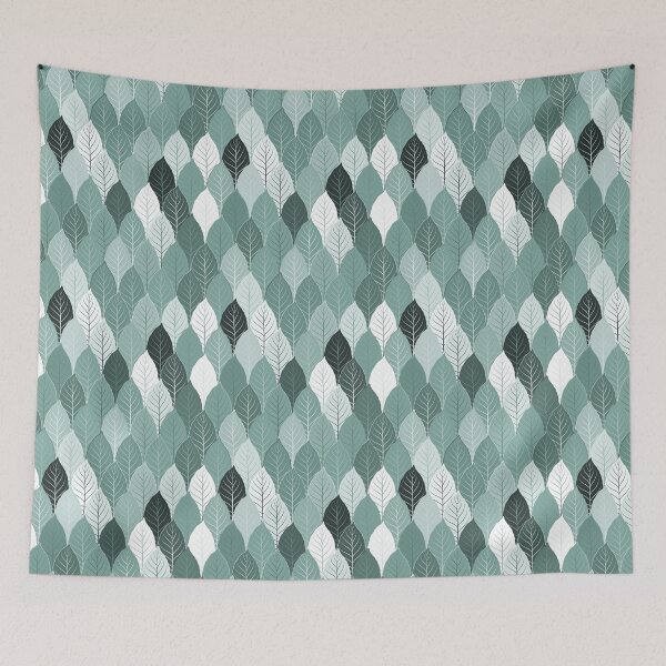 Item preview, Nature Green Leaves Pattern designed and sold by MarioPrints.