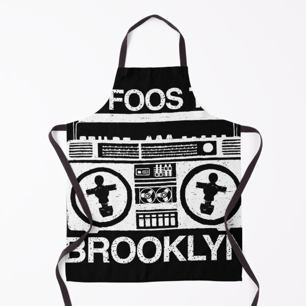 Item preview, No Foos Til Brooklyn - NYC Foosball - White Ink On Dark Colored Items designed and sold by PaulNormand4.