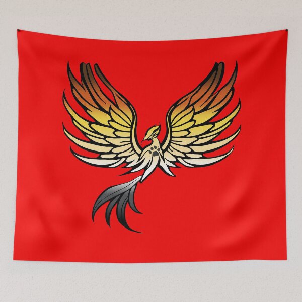 Item preview, Majestic Gay Bear Pride Flag Phoenix, Bear Pride Design designed and sold by Travelslightly.