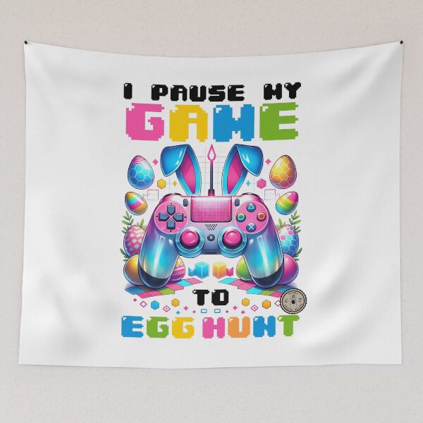 Item preview, I Pause my Game to Egg Hunt designed and sold by John Henry Olivarez.