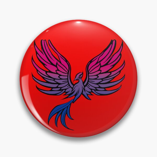 Item preview, Majestic Bisexual Pride Flag Phoenix, Bisexual Pride Design designed and sold by Travelslightly.