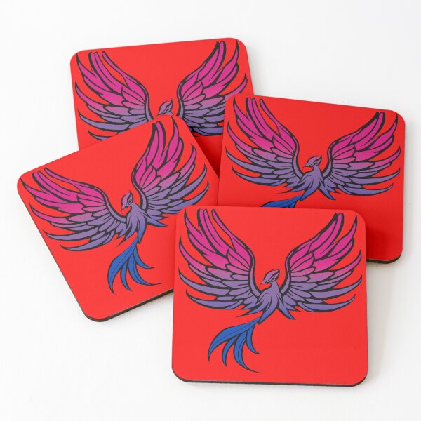 Item preview, Majestic Bisexual Pride Flag Phoenix, Bisexual Pride Design designed and sold by Travelslightly.