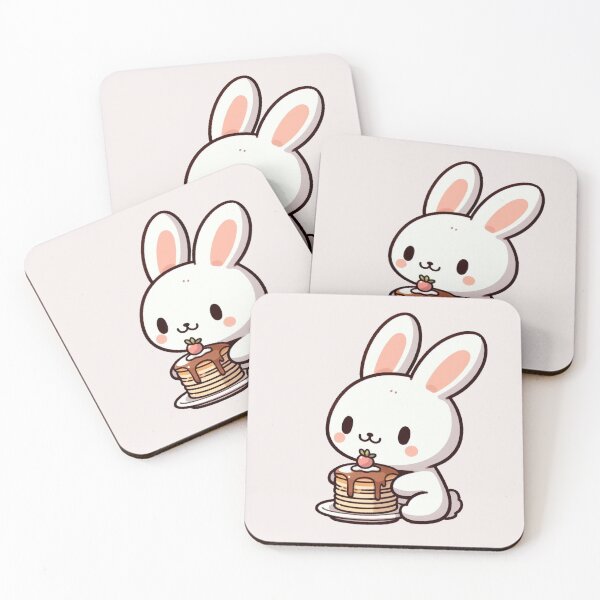 Item preview, Bunny Eating Pancake designed and sold by LemuellTrends.