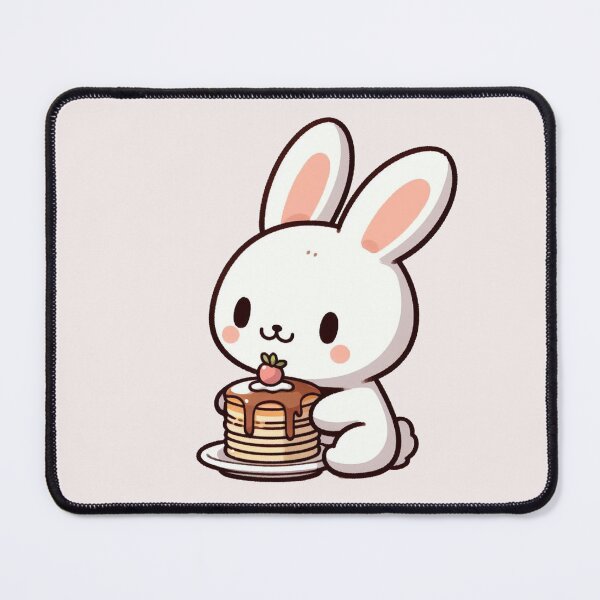 Item preview, Bunny Eating Pancake designed and sold by LemuellTrends.
