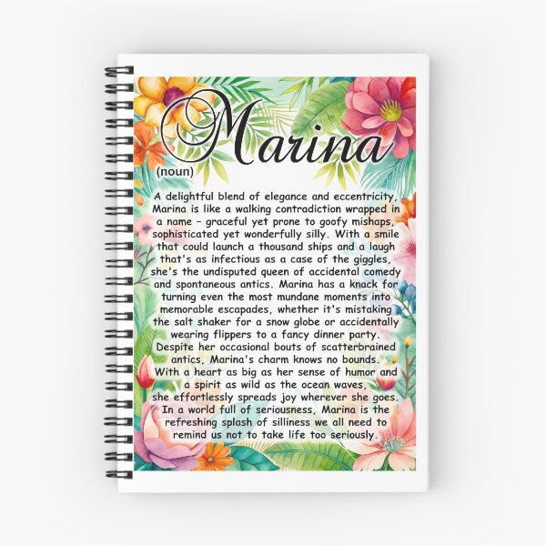 Item preview, Marina name designed and sold by OCNau.