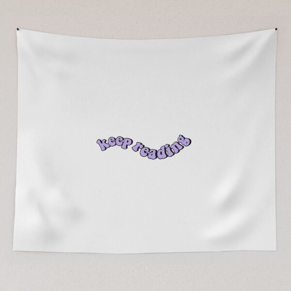 Item preview, Keep Reading (purple) designed and sold by Mysticartshop.