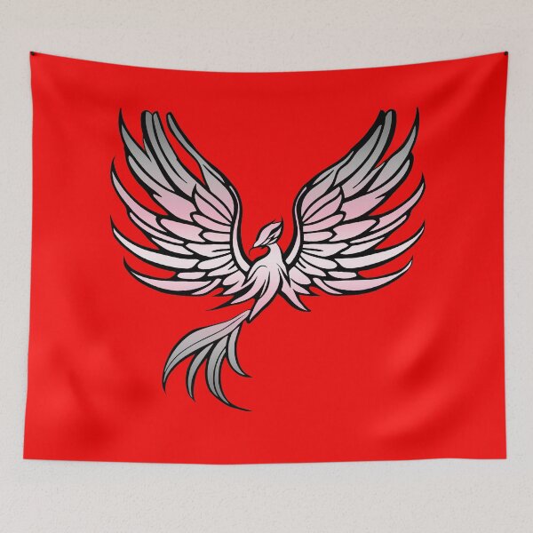 Item preview, Majestic Demigirl Pride Flag Phoenix, Demigirl Pride Design designed and sold by Travelslightly.